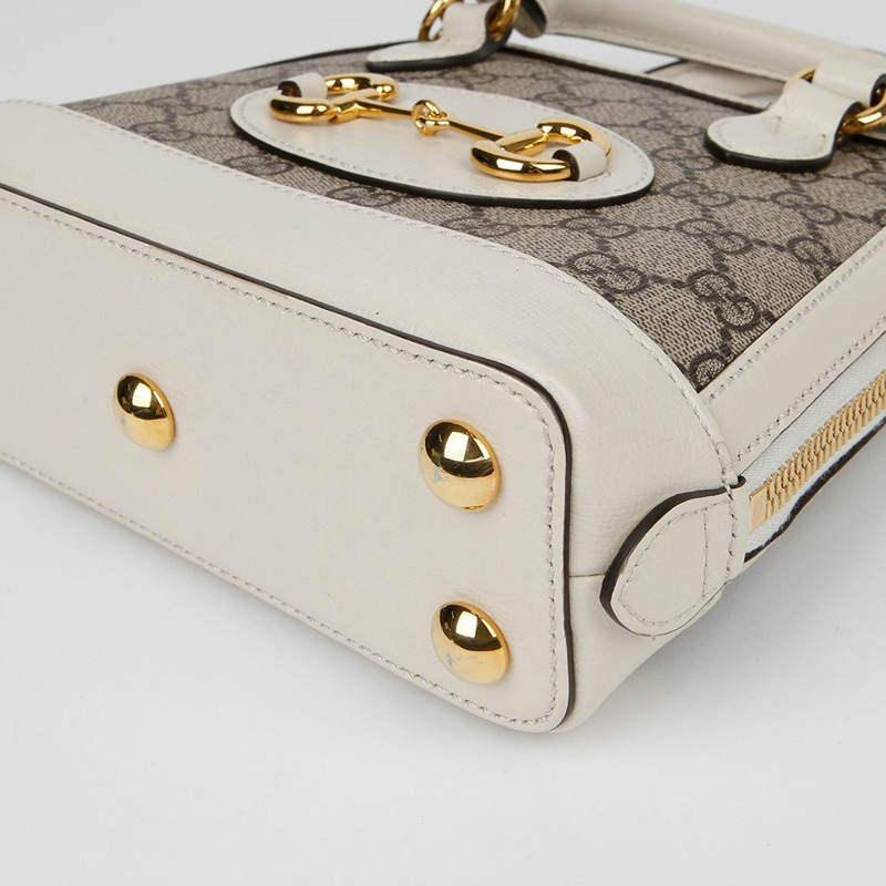 GUCCI Horsebit 1955 迷你手提單肩包 640716-10