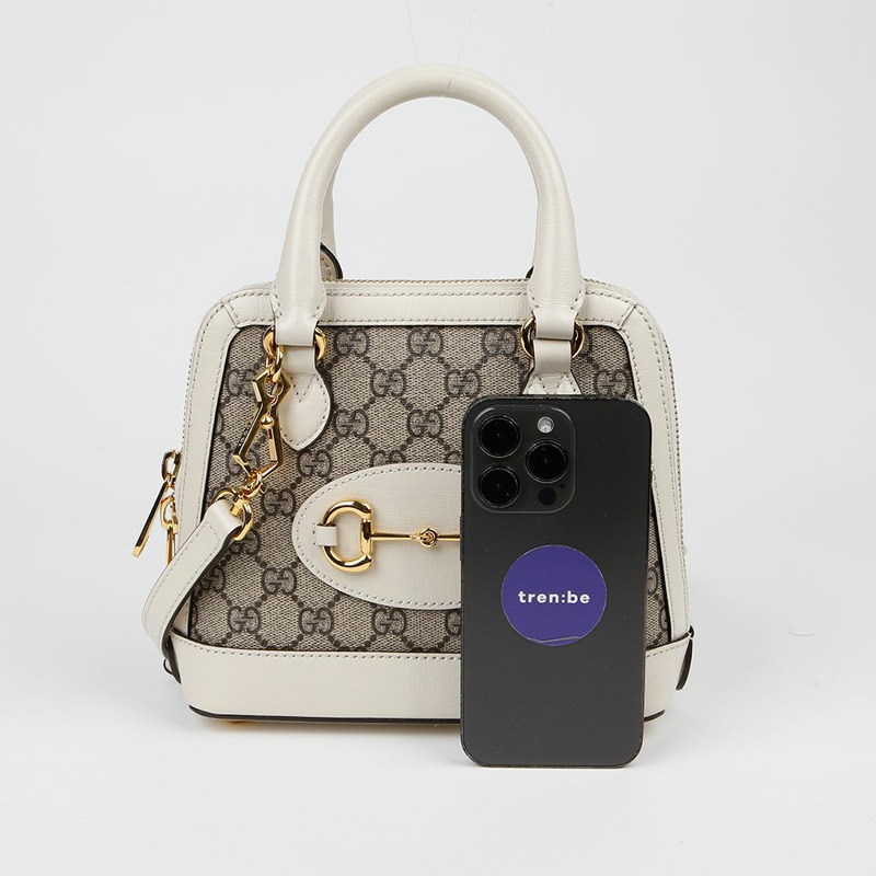 【包稅】GUCCI Horsebit 1955 迷你手提單肩包 640716-12