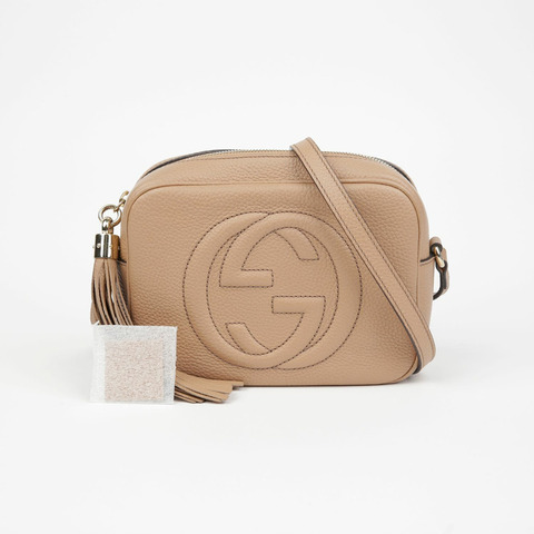 GUCCI Soho Disco 流蘇單肩斜背包 308364