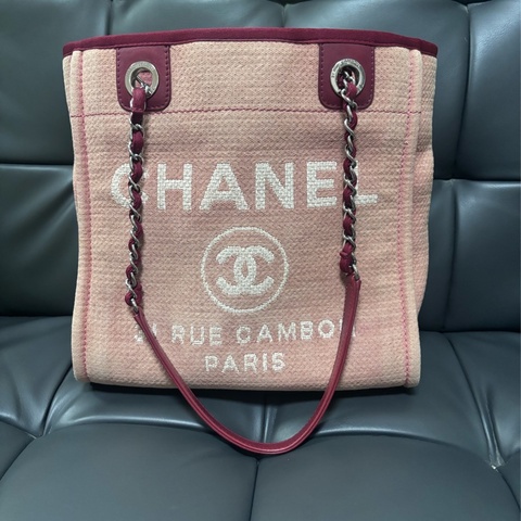 North south Deauville cloth tote bag