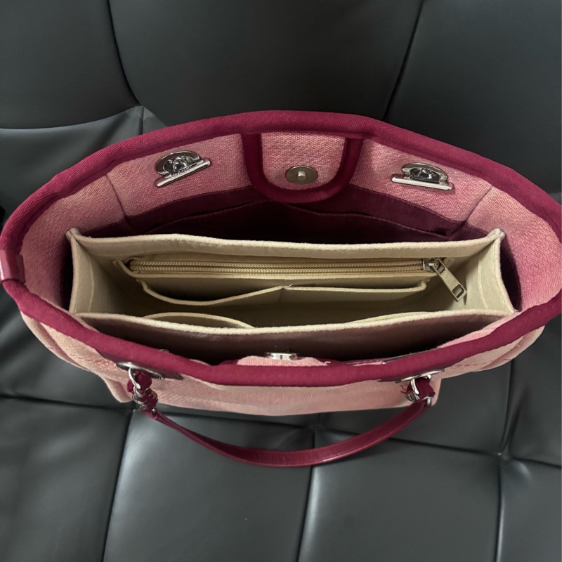 North south Deauville cloth tote bag-11