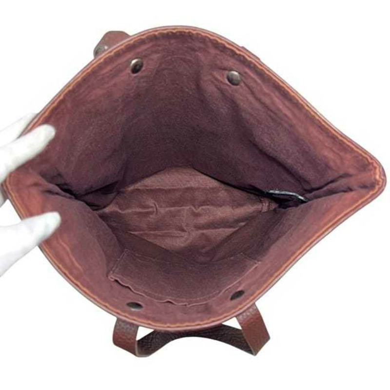 愛馬仕 Amedaba Diago GM 手提包 ec-24543 棕色皮革 愛馬仕 男女款 A4 尺寸-4