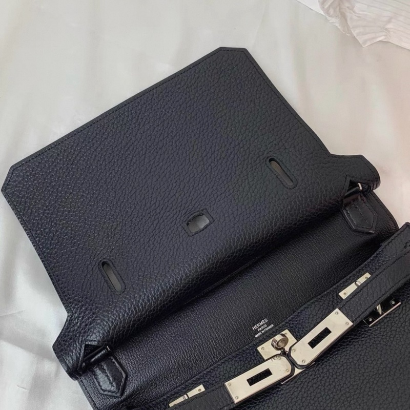 Hermes愛馬仕 吉普賽28 當下最火的黑銀配色 最好看小號 方塊Q刻 尺寸：28*12*23-4