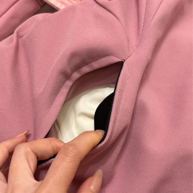 Moncler Grenoble Bauges 粉色羽絨滑雪外套-17