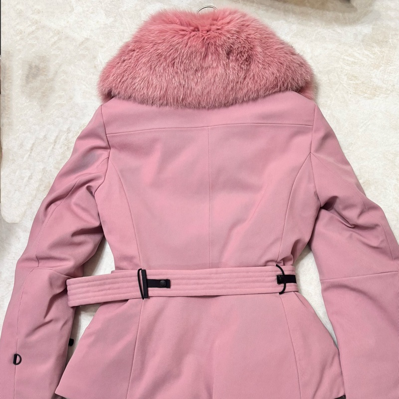 Moncler Grenoble Bauges 粉色羽絨滑雪外套-21