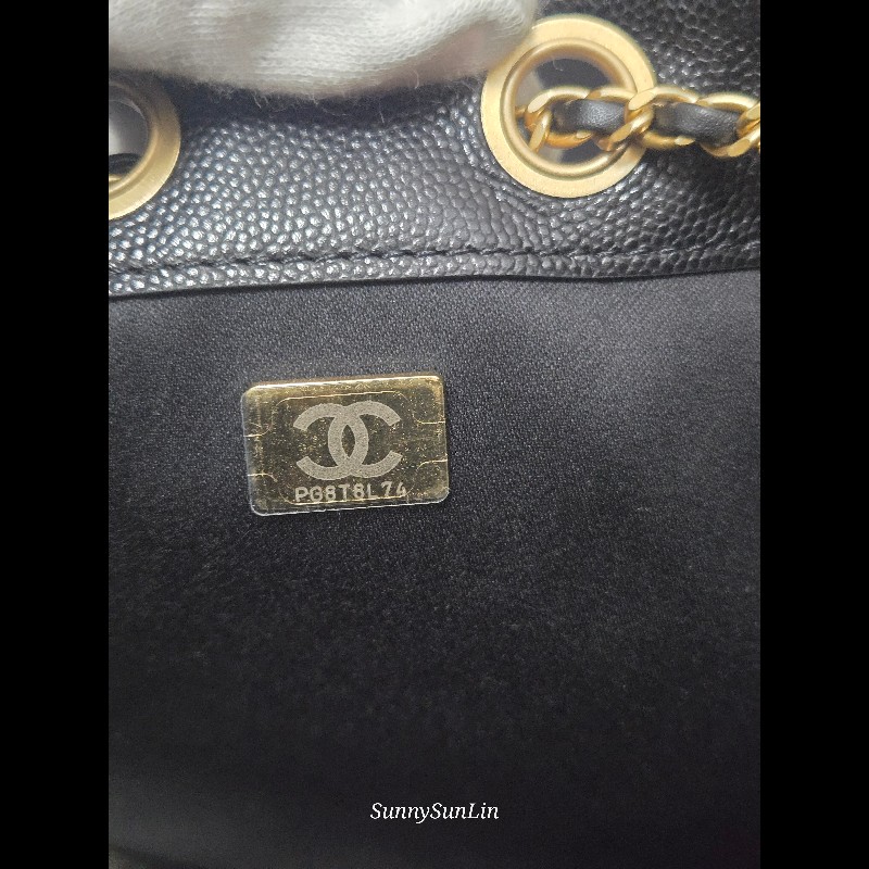 香奈兒 Chanel 25 bag hobo 荔枝牛皮金釦 肩背包 Jennie同款 🈶正本購證-16