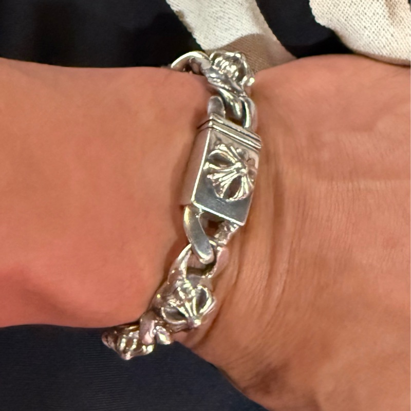 Chrome hearts 克羅心 ID BOX 手鍊-5