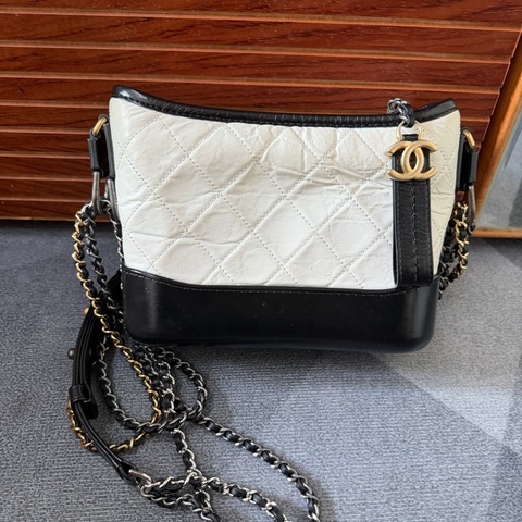 Chanel流浪包 黑白熊貓配色(小號）