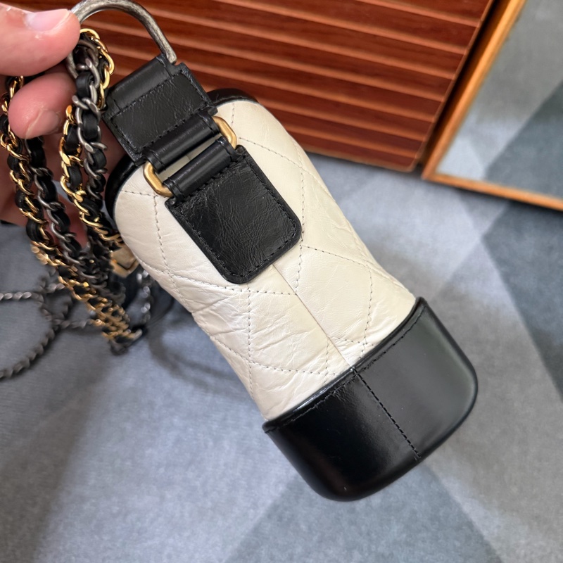 Chanel流浪包 黑白熊貓配色(小號）-2