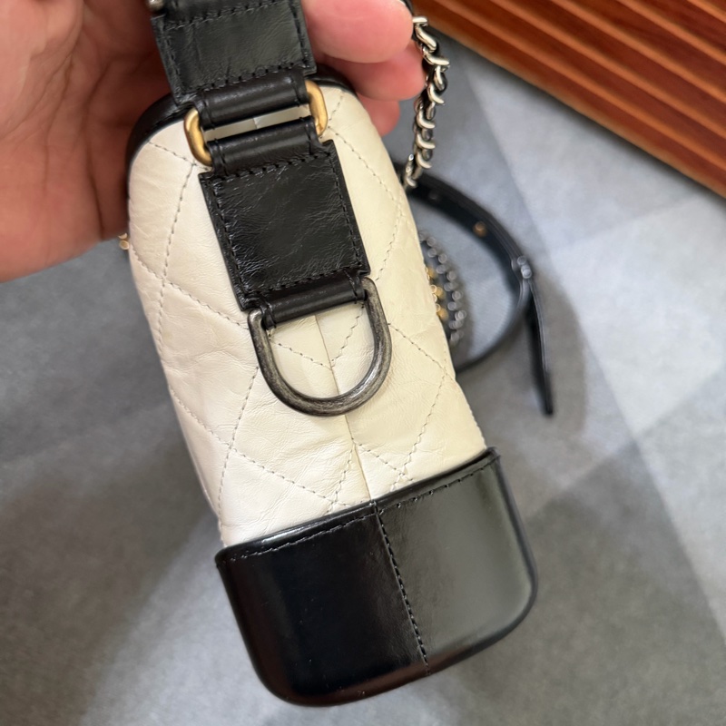 Chanel流浪包 黑白熊貓配色(小號）-3