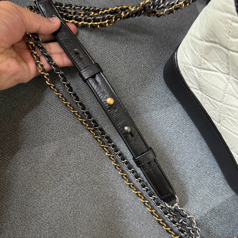 Chanel流浪包 黑白熊貓配色(小號）-7