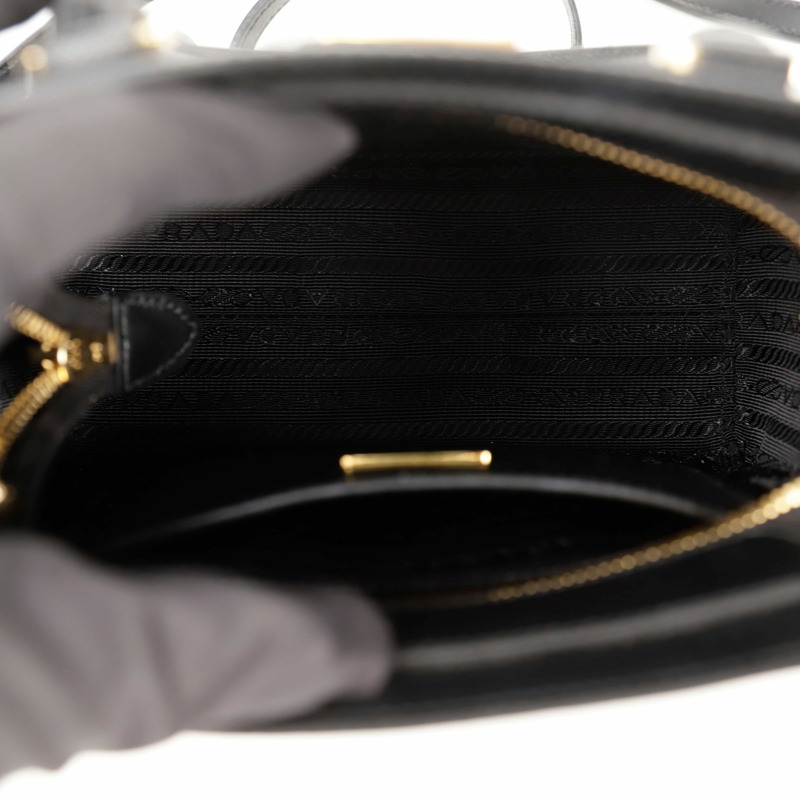 PRADA 三角形Logo迷你手提單肩包 1BA380-9