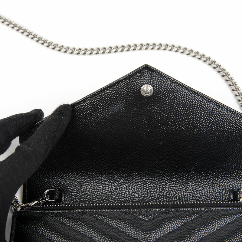 【包稅】SAINT LAURENT 信封式 WOC 肩斜背包 742920-7