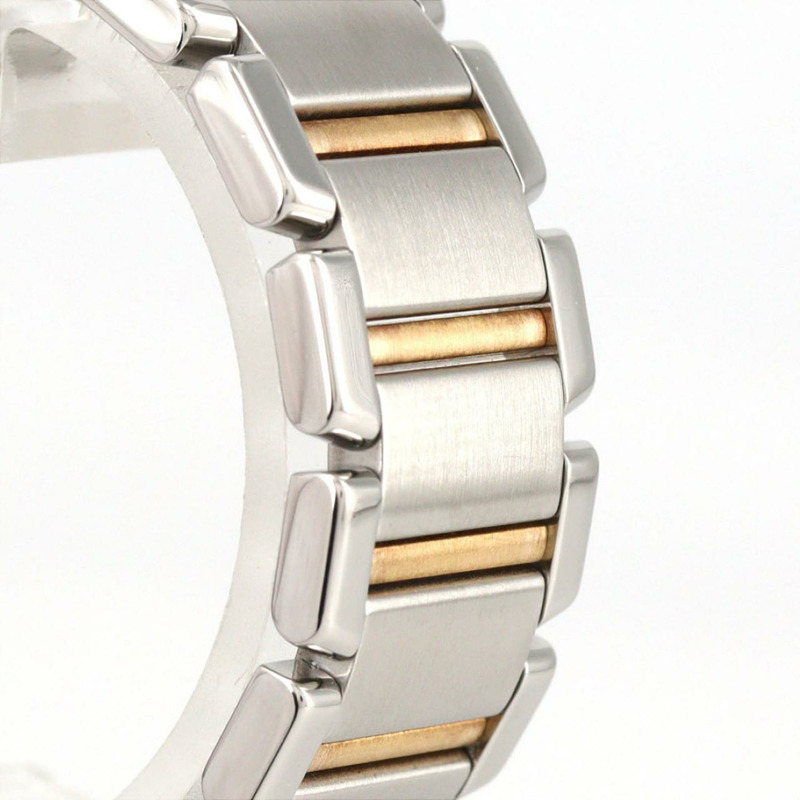 卡地亞 Tank Française SM 雙色腕錶 W51007Q4 SSxYG 石英機芯-2