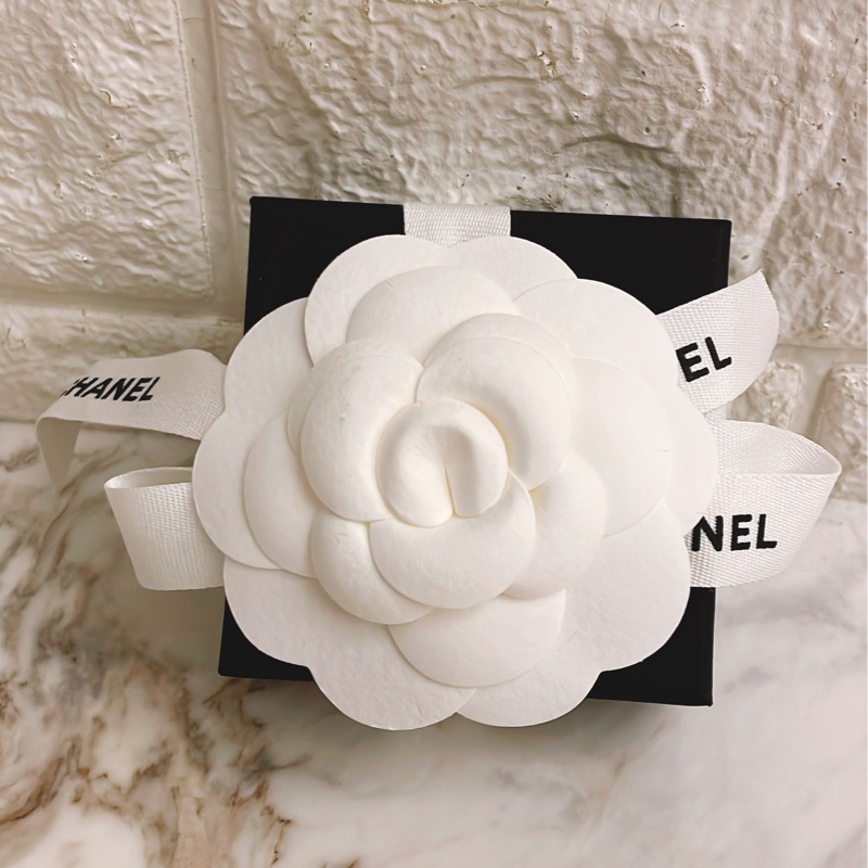 全新附購證✨ 手工坊香奈兒Chanel 水鑽雙C logo貓咪胸針-5