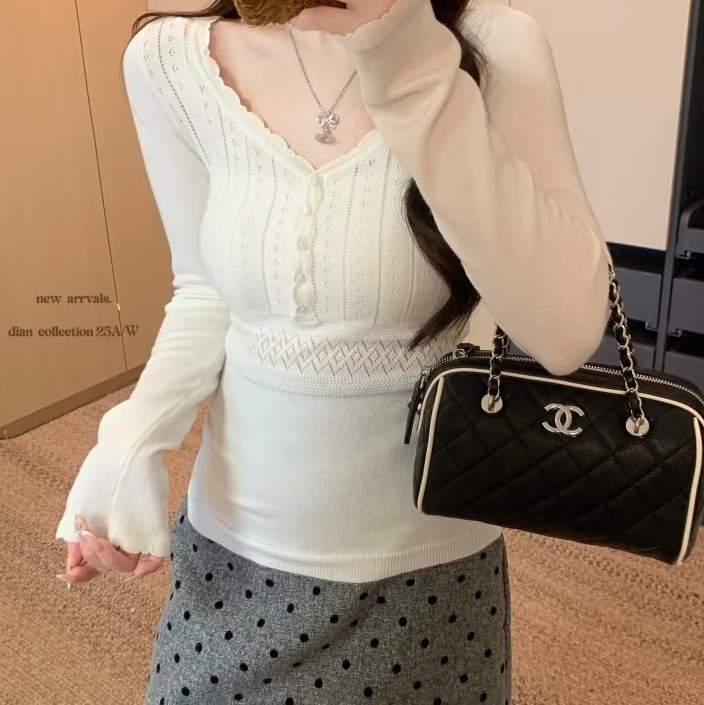 ✨Chanel 25P黑白 圓筒包 99新 晶片款🖤-0