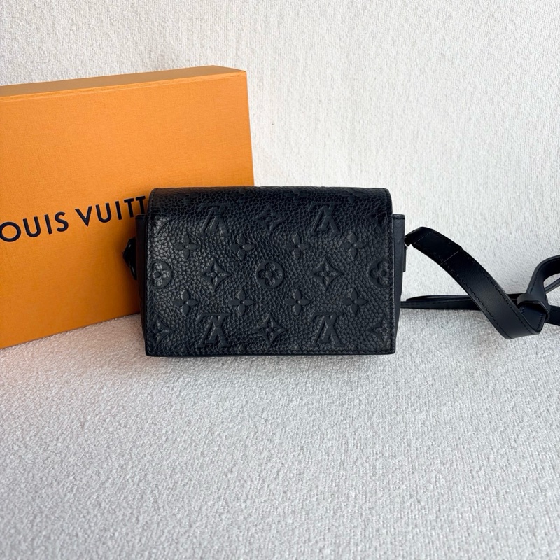 新版芯片款！Louis Vuitton Steamer mini 黑武士 盒子包-1