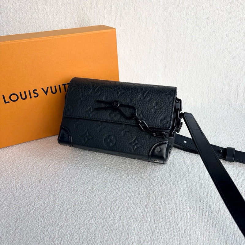 新版芯片款！Louis Vuitton Steamer mini 黑武士 盒子包-2
