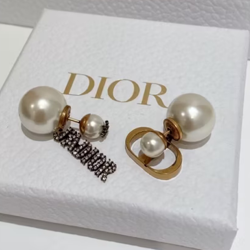 DIOR TRIBALES 耳環（一對二用-0