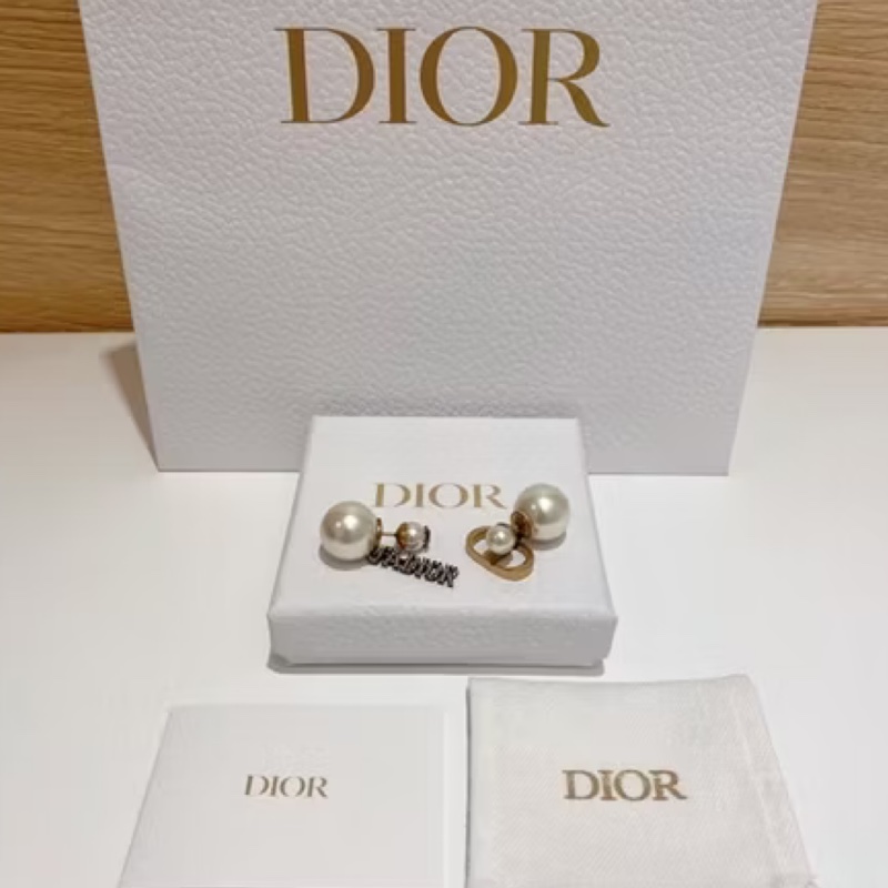 DIOR TRIBALES 耳環（一對二用-1