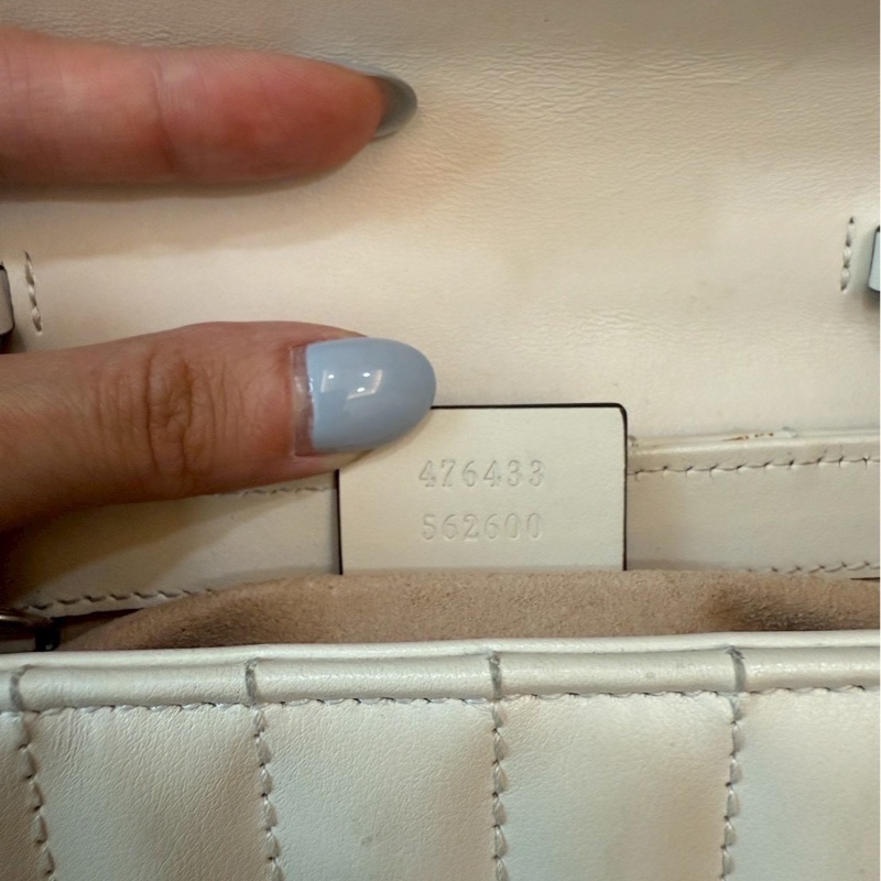 二手正品 Gucci Marmont Mini 翻蓋鏈包 包色-4