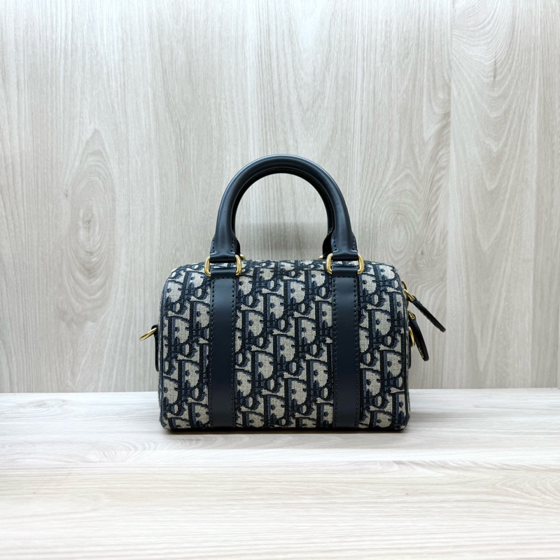 DIOR藍緹花Groove20手提側背波士頓M1364UTZQ-1