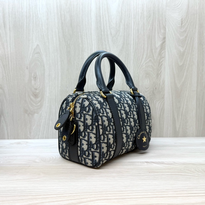 DIOR藍緹花Groove20手提側背波士頓M1364UTZQ-3