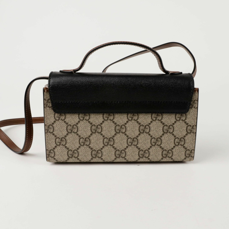 GUCCI 槳鎖迷你手提單肩包 652683-2