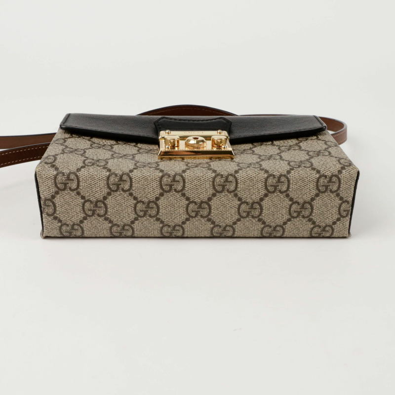 GUCCI 槳鎖迷你手提單肩包 652683-4