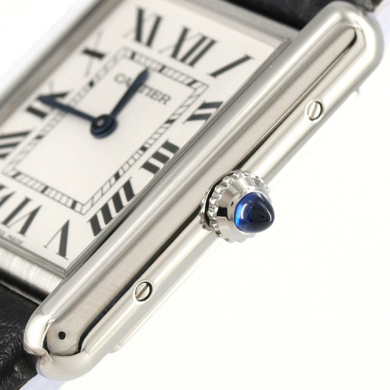 卡地亞 Tank Must LM WSTA0041 不鏽鋼石英錶-2