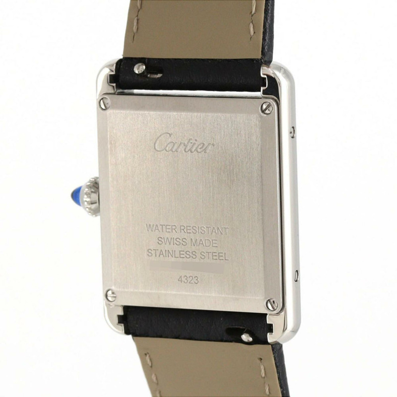 卡地亞 Tank Must LM WSTA0041 不鏽鋼石英錶-3