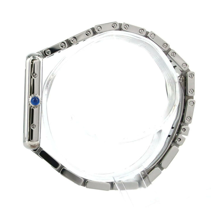 卡地亞 Tank Solo SM W5200013 不鏽鋼石英錶-2