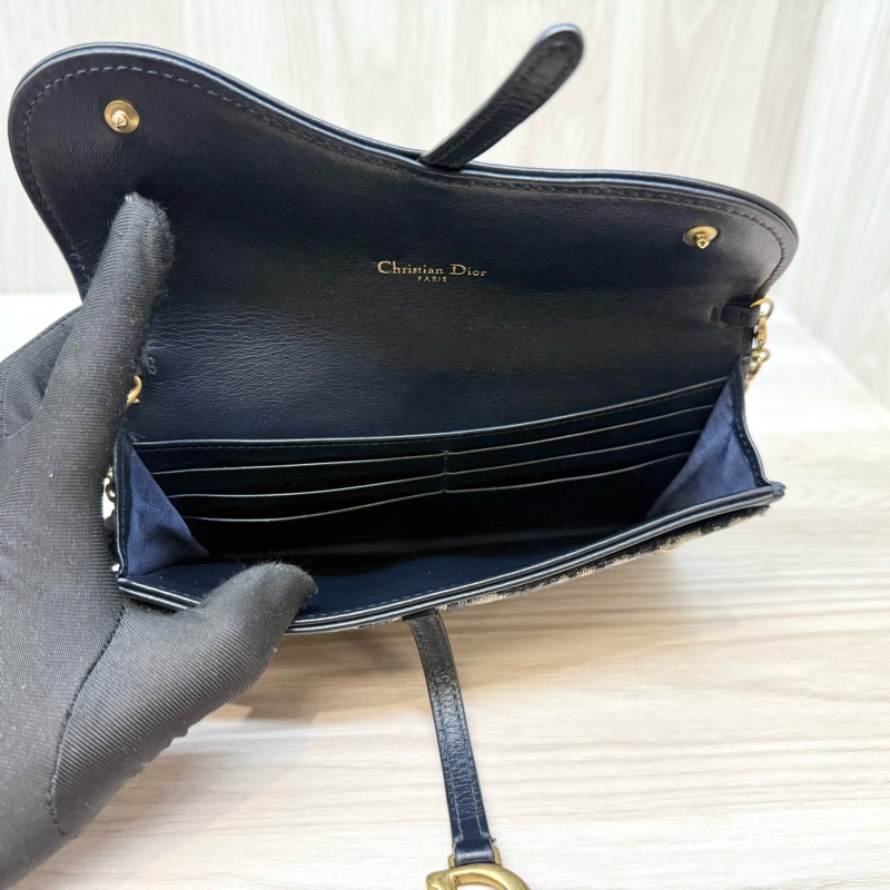 DIOR藍色Saddle WOC S5614CTZQ-7