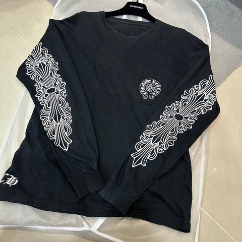 克羅心 Chrome hearts 馬蹄 台北限定 長袖 衛衣 裸衣