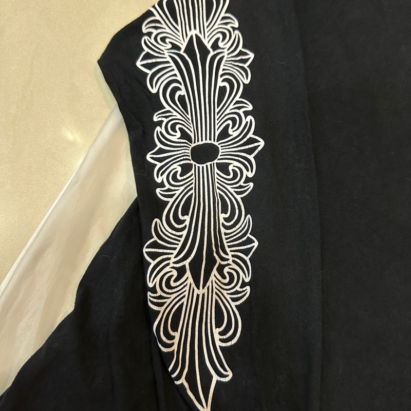 克羅心 Chrome hearts 馬蹄 台北限定 長袖 衛衣 裸衣-2