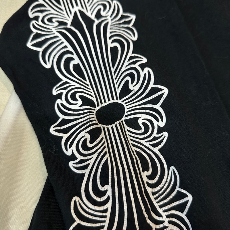 克羅心 Chrome hearts 馬蹄 台北限定 長袖 衛衣 裸衣-3