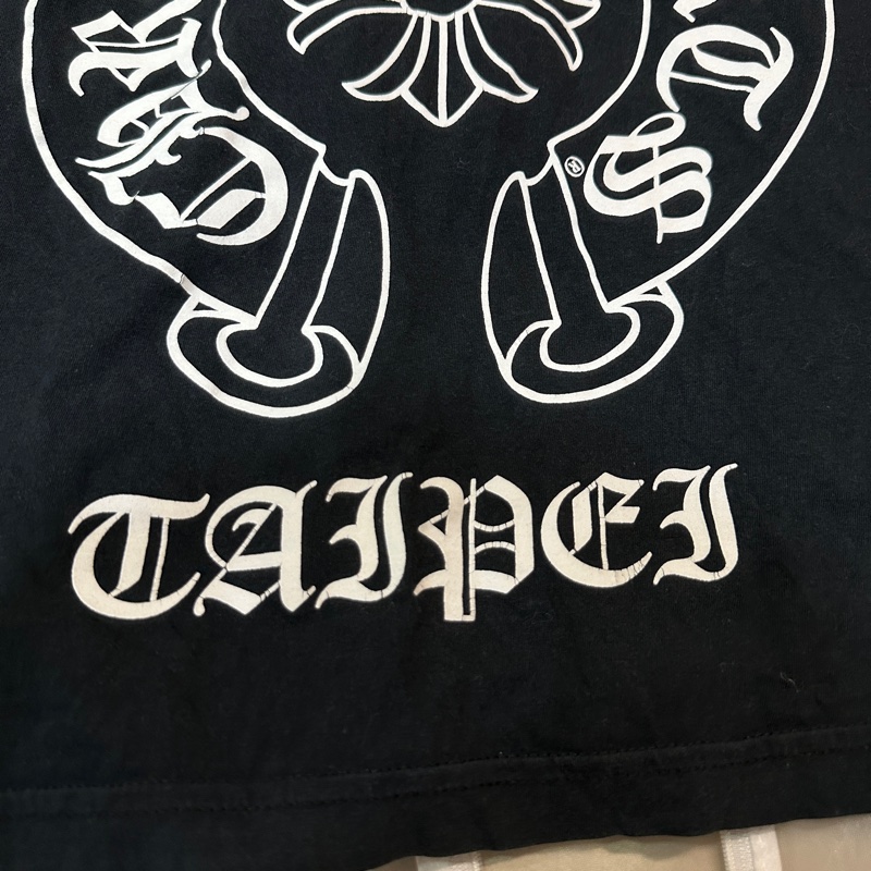 克羅心 Chrome hearts 馬蹄 台北限定 長袖 衛衣 裸衣-9