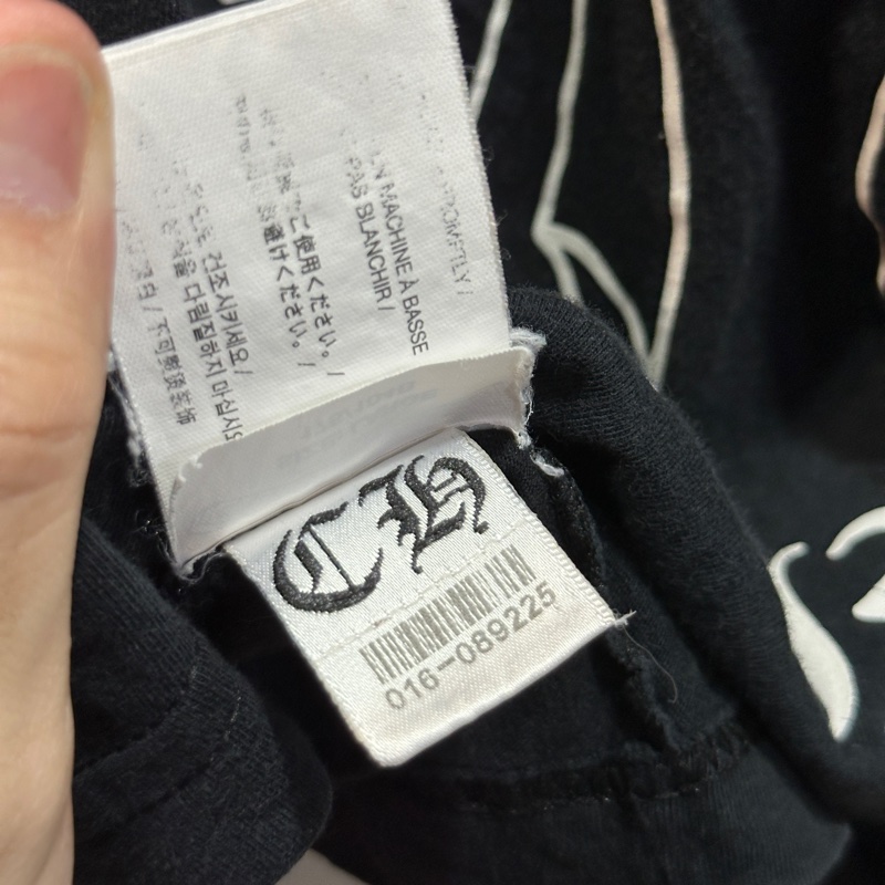 克羅心 Chrome hearts 馬蹄 台北限定 長袖 衛衣 裸衣-12