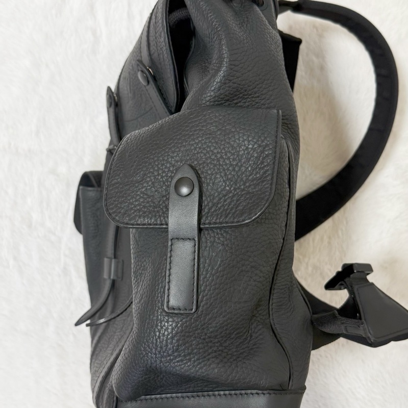 Louis Vuitton Christopher PM 壓紋牛皮背包-4