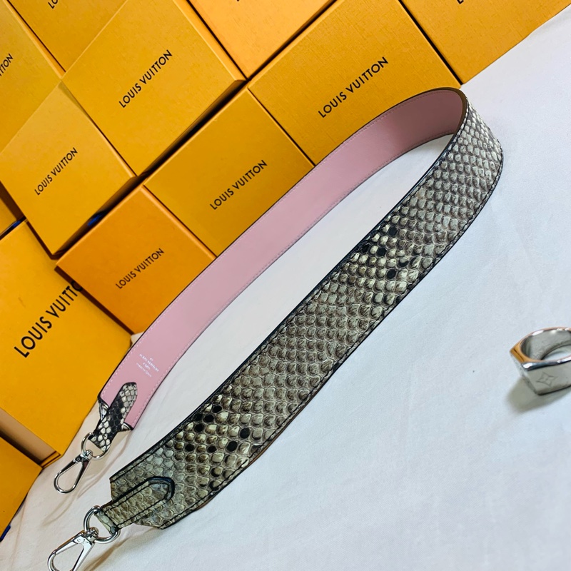 ‼️全世界最甜近新美品 LV 寬背帶/肩帶 喜馬拉雅 蟒蛇皮 Louis Vuitton 路易威登 雙面用-5