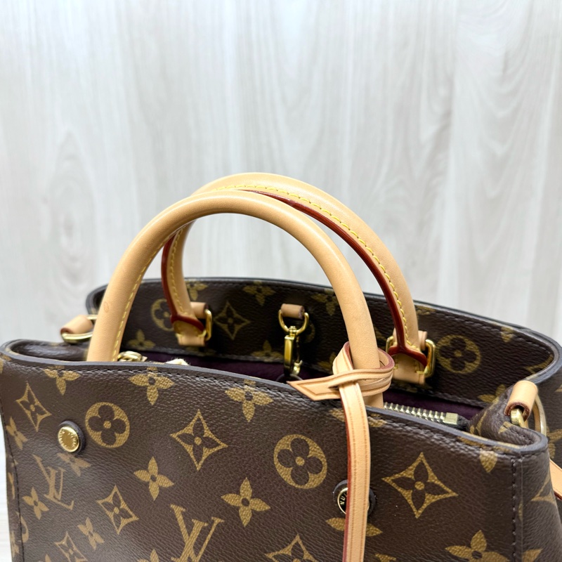 LV原花MontaigneBB兩用蒙田包M40155-7