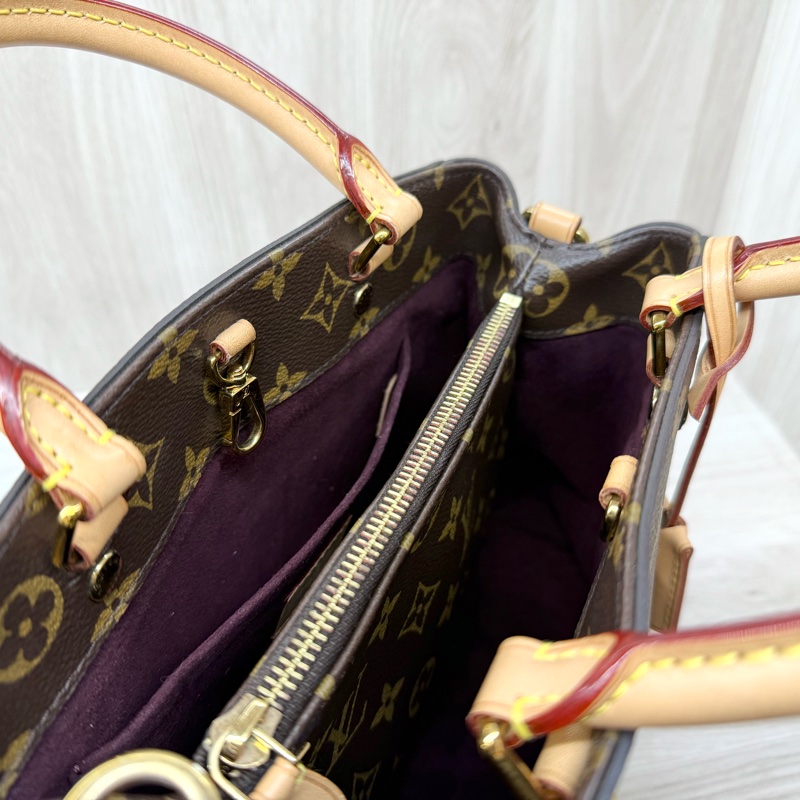 LV原花MontaigneBB兩用蒙田包M40155-14