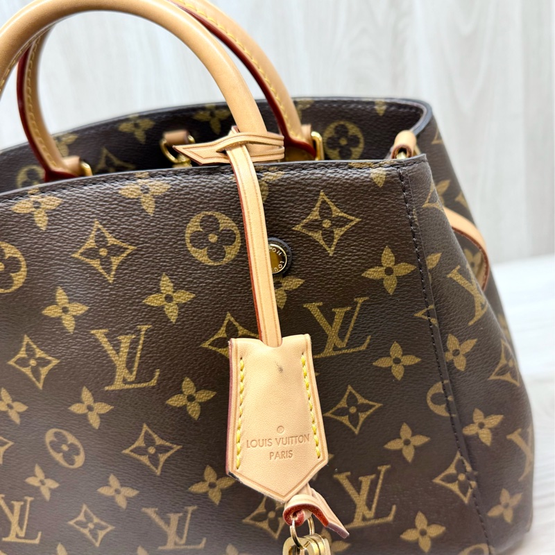 LV原花MontaigneBB兩用蒙田包M40155-16