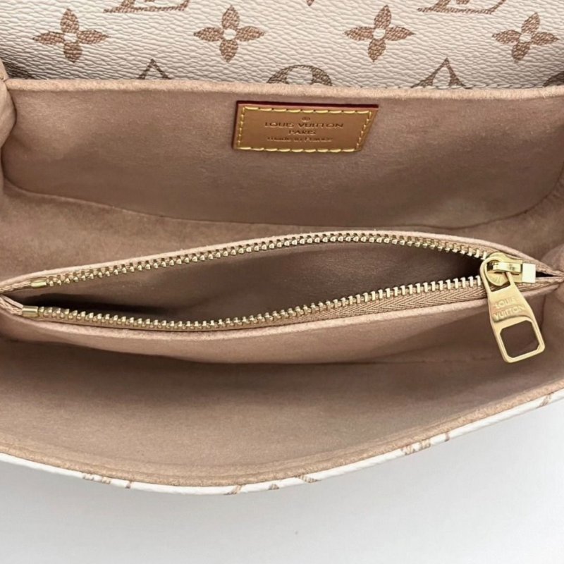 LV 沙丘色mini郵差鏈條手提肩背斜背包 芯片款 21.5*13*6 98新配件塵袋-4