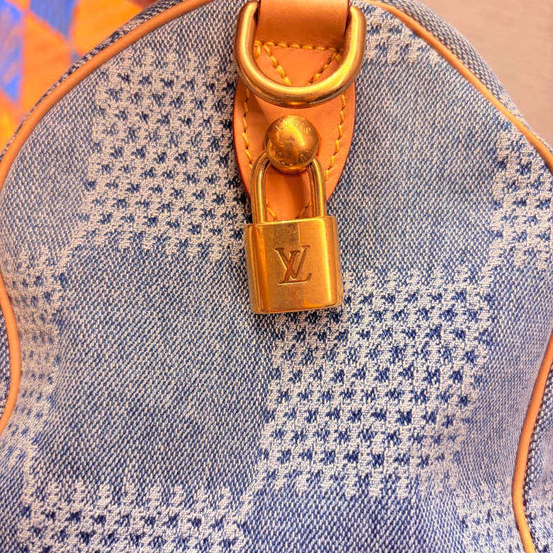 LV Speedy 25 Denim 丹寧 牛仔 2024年 限量款-5