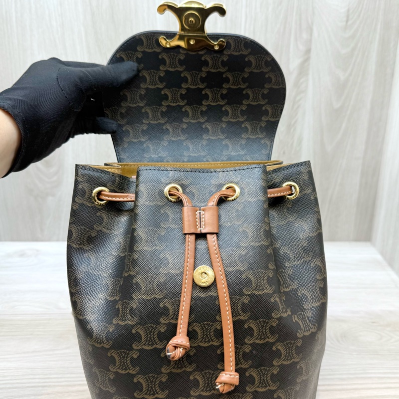 Celine原花Bonnie後背包 118702CAS.04LU-8