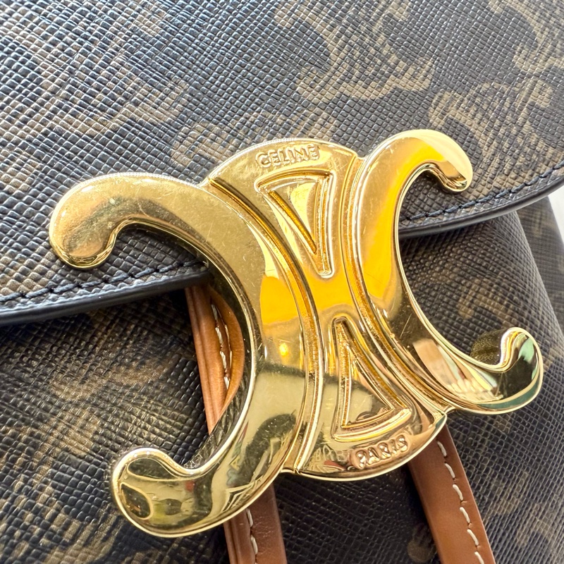 Celine原花Bonnie後背包 118702CAS.04LU-12