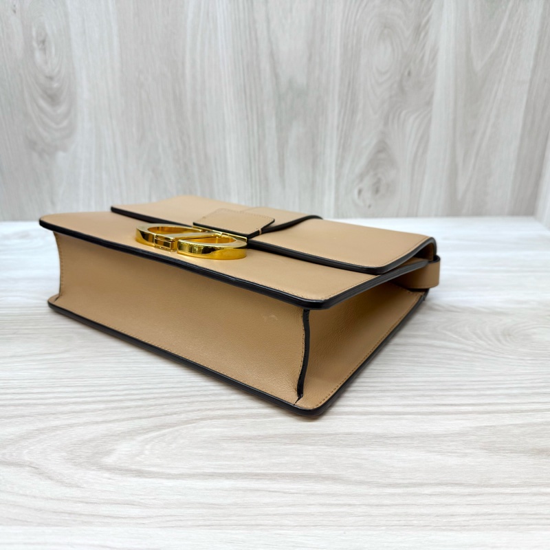 DIOR奶茶色滑面牛皮金釦蒙田30 Montaigne/M9234UHEL-6