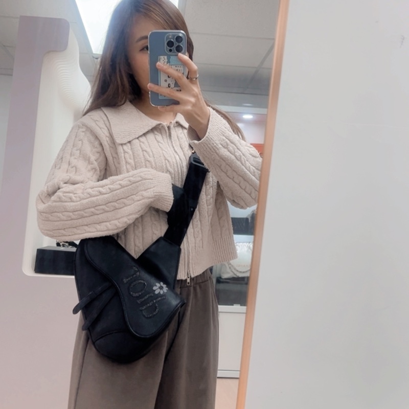 Dior saddle 黑色馬鞍包 ERL 聯乘-12