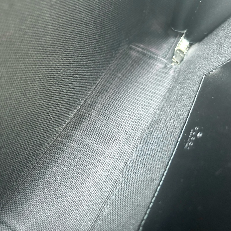 Gucci黑灰老花斜背包792456-12